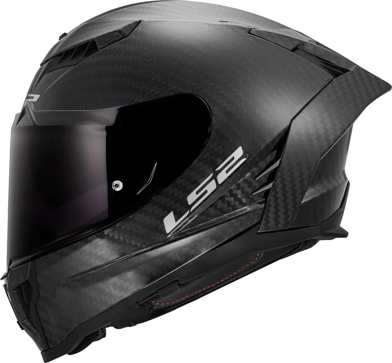 LS2 Dragon FF807. Motorcycle Helmet. Full Face. Full Carbon. Dark Visor, Pinlock and Carrying Bag Included. Matt Carbon. 3XL