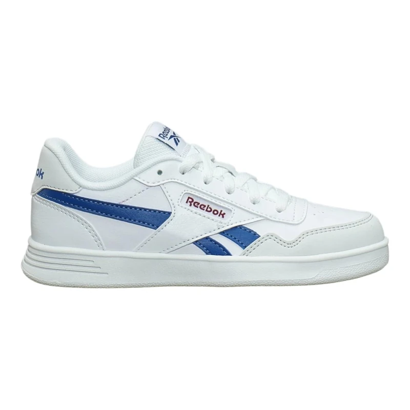 Reebok Unisex Children's Court Advance Trainers, White Retrored Twilight Blue, 9.5 UK