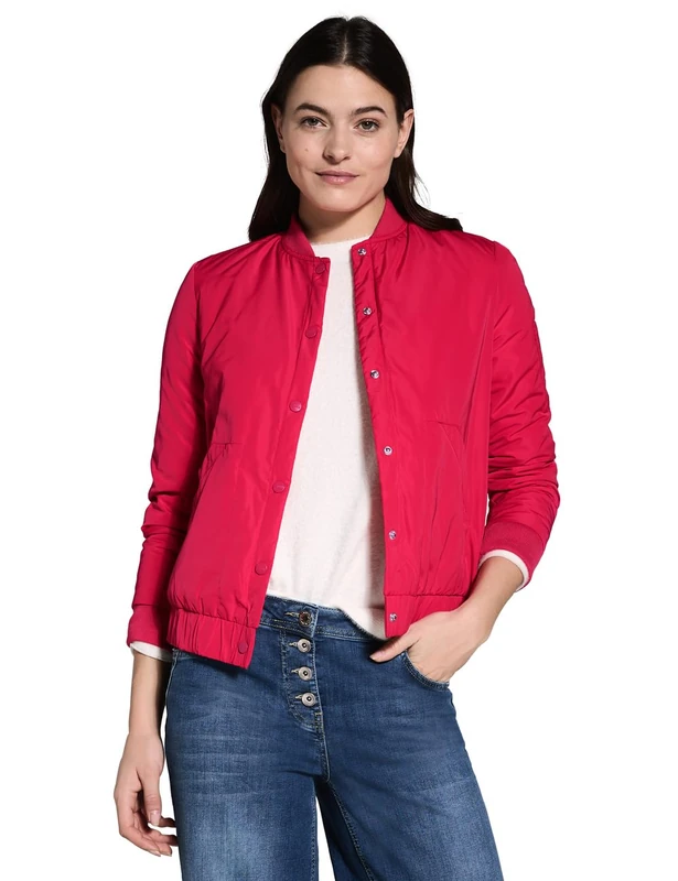 Cecil Women's B212422 Button Down Blouson, Granita Red, XL