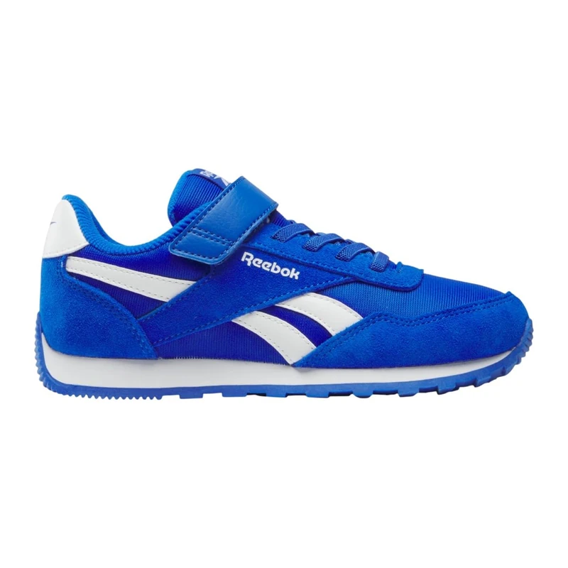Reebok Unisex Children's Glide Low Elastic & Top Strap Trainers, Optimumblue Optimumblue White, 9/10 UK Child - Image 1