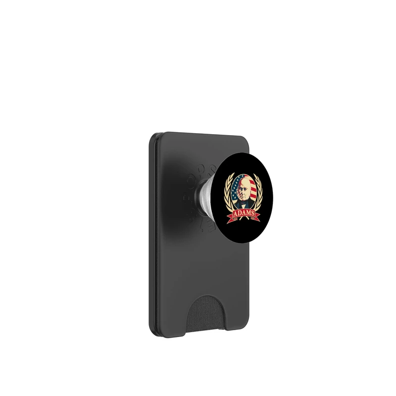 President John Quinzy Adams PopSockets PopWallet for MagSafe