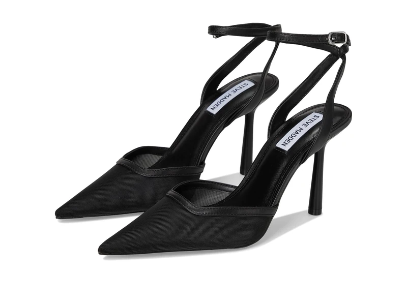Steve Madden Women's Alliance Pump, Black Mesh, 5 UK - Image 1