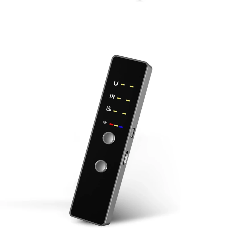 DBJIBF Hidden Camera Detectors, Camera Detector, Bug Detector GPS Tracker Detector Portable Bug Hidden Devices Finder Anti Camera Detector for Hotels Car Home Office Travel