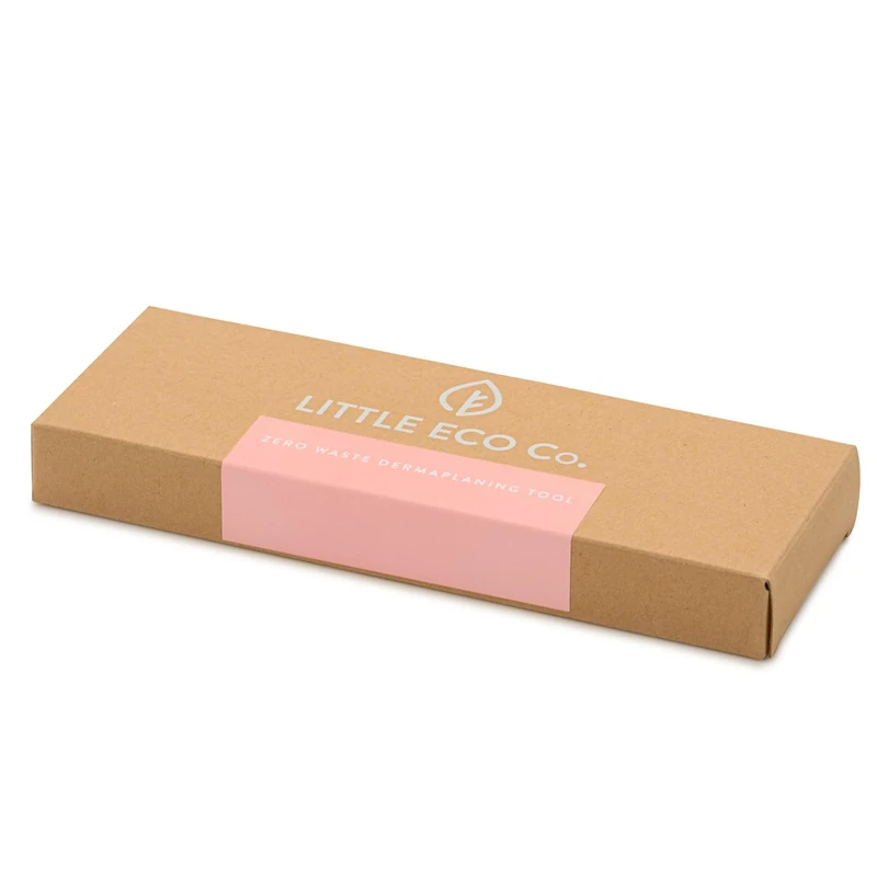 The Little Eco Company Dermaplaning Blades for Face| FREEPOST Recycling Service| 3 pack | Biodegradable Wheat Straw Eyebrow Razor| Face Razor for Women| Peach Fuzz Remover| Facial Hair Remover