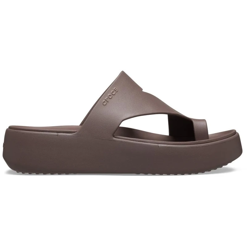 Crocs Women Sandal,Getaway Platform Toe Loop,Truffle,3 UK Women