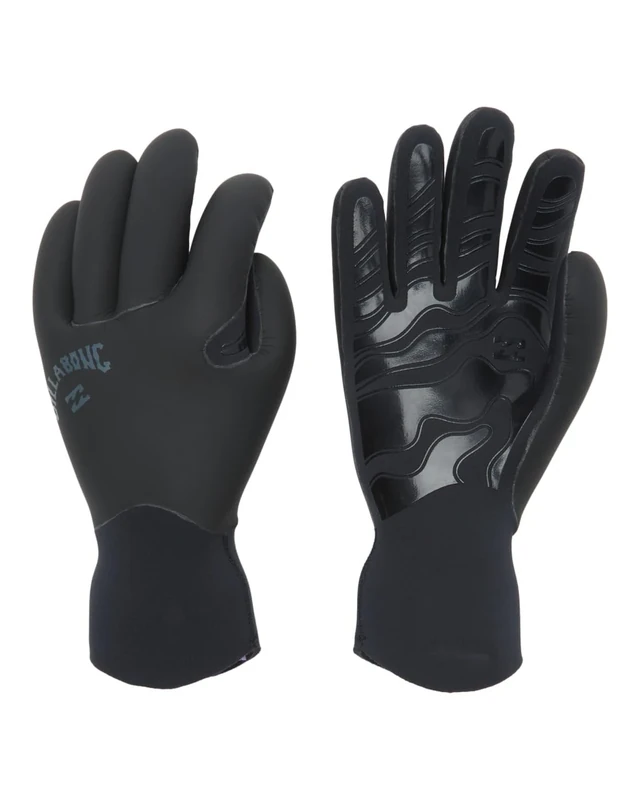 Billabong 5 Finger Wetsuit Gloves 5 ABSOLUTE GLOVE Men's Black XS - Image 1