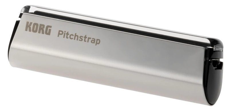 Korg - PST-1 - Pitchstrap Guitar Strap Chromatic Tuner - Silver