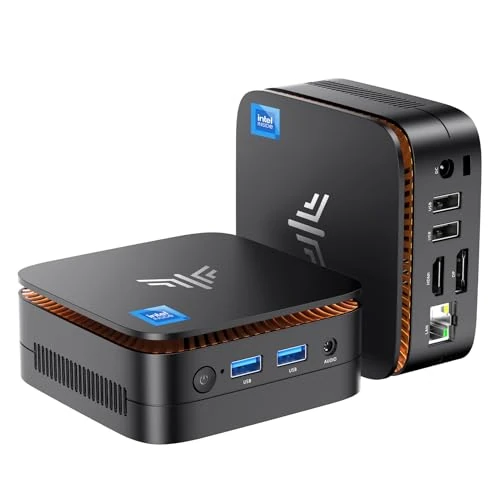 NiPoGi Hyper H1 Mini PC AMD Ryzen7 7735HS(8C/16T,up to 4.75GHz), Mini Computer Windows 11 Pro 32GB RAM 512GB DDR5 5500MHz M.2SSD, Gaming PC 4K Triple Display/2.5Gbps LAN/WiFi6/BT5.2/DP/ USB3.2 Type-C