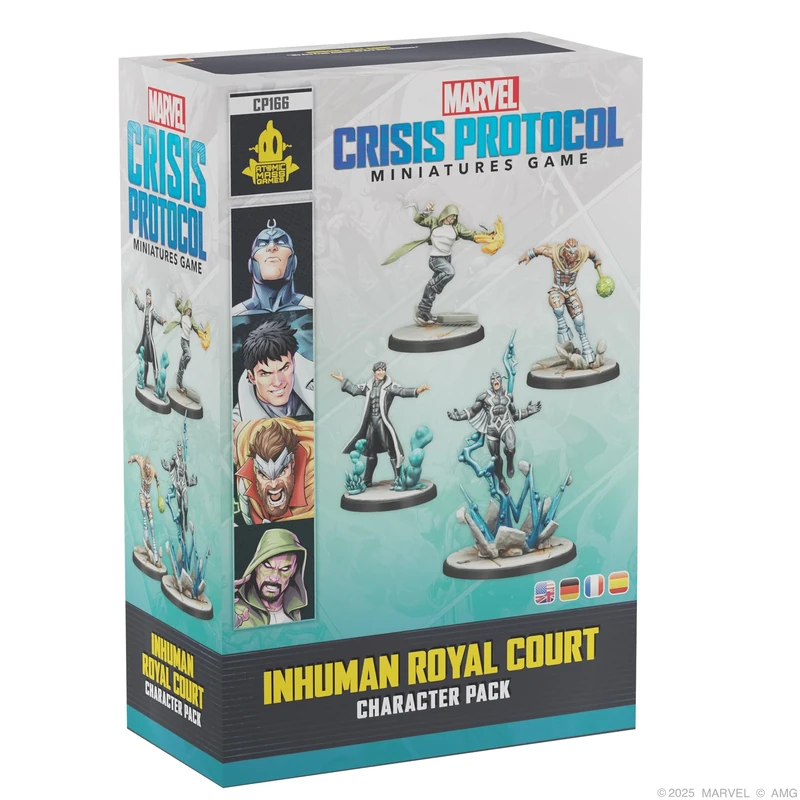 Atomic Mass Games | Marvel Crisis Protocol: Inhuman Royal Court | Miniatures Game | Ages 14+ | 2 Players | 90+ Minutes Playing Time