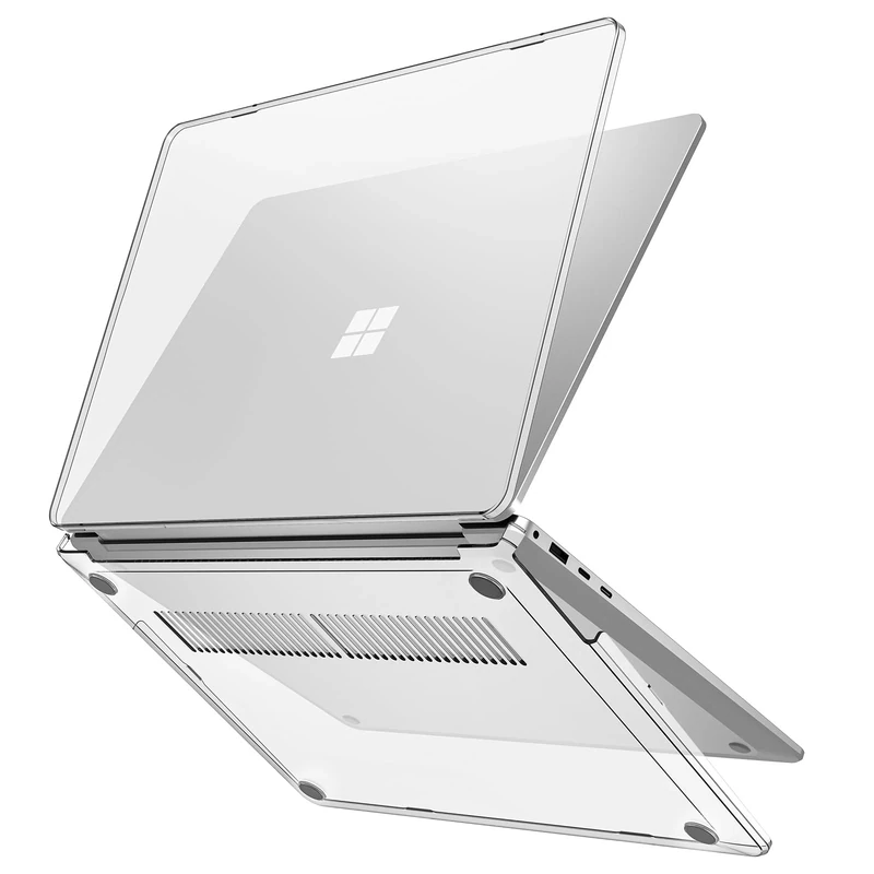ProCase Protective Case for 13.8 Inch Microsoft Surface Laptop 7 2024 Release, Hard Shell Transparent Cover with Durable and Lightweight Design -Clear