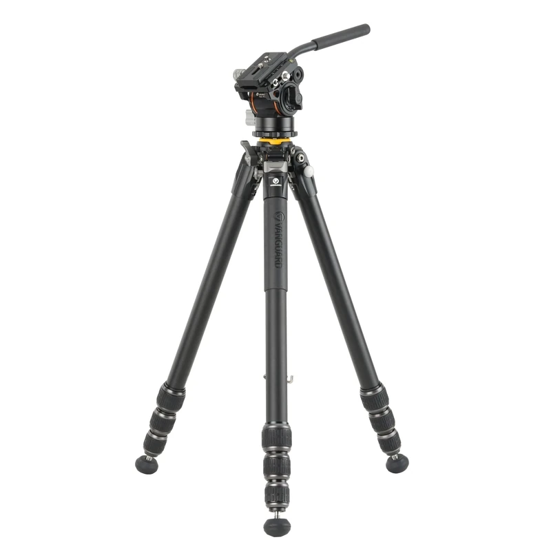 VANGUARD VEO 5 264AV14 Video Tripod Aluminium with VEO PV-14 Video Head Load 8 kg