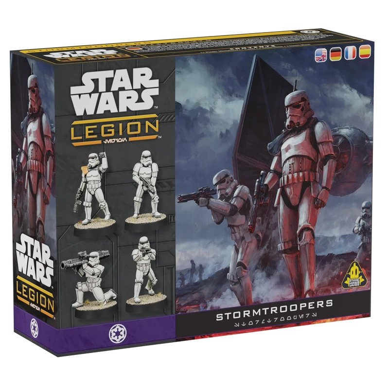Atomic Mass Games | Star Wars Legion: Stormtroopers | Miniatures Board Game | Ages 14+ | 2 Players | 90+ Minutes Playing Time