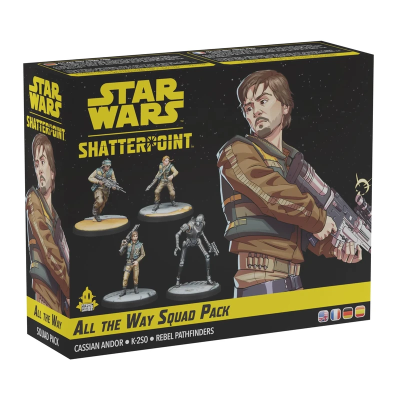 Atomic Mass Games | Star Wars Shatterpoint: All The Way Squad Pack | Miniatures Game | Ages 14+ | 2 Players | 90+ Minutes Playing Time