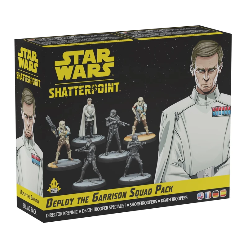 Atomic Mass Games | Star Wars Shatterpoint: Deploy the Garrison Squad Pack | Miniatures Game | Ages 14+ | 2 Players | 90+ Minutes Playing Time