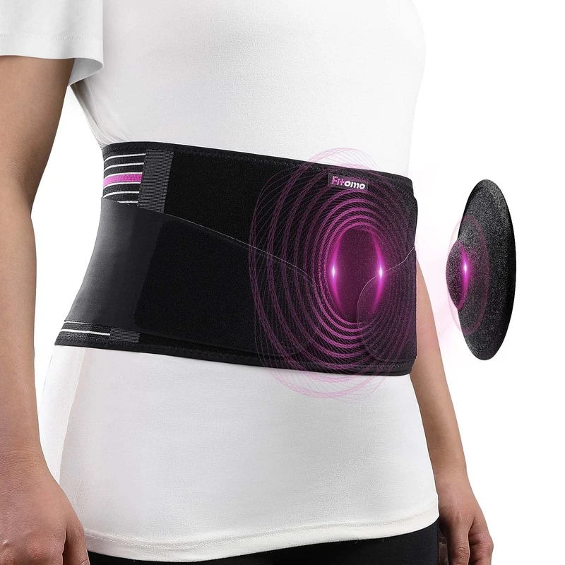 Fitomo Umbilical Hernia Belt for Men and Women with Removable Pressure Pad, Ultra-breathable Hernia Support for Abdominal Hernias, Incisional Hernias, Abdominal Surgeries, Postpartum Belly Band