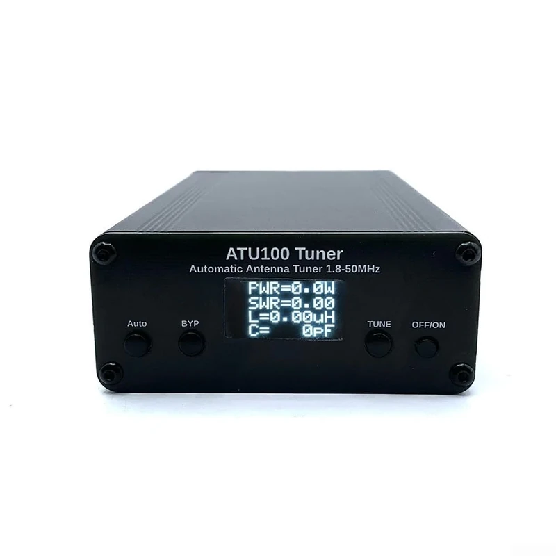 Bulevisiter Automatic Antenna Tuner,ATU-100 Automatic Antenna Tuner 100W HF Auto Antenna Tuner By N7DDC V3.2