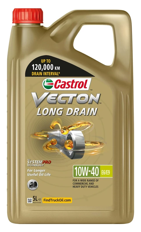Castrol Vecton LngDrn 10W40 E6/E9, 5L