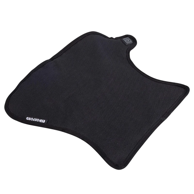 Oxford Hot Seat | Heated Motorcycle Seat Adjustable Heat Cover Pad, Black