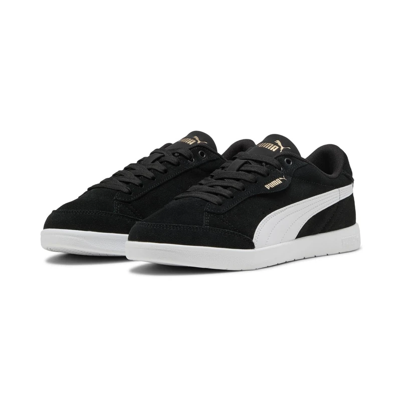 PUMA Women's Vikky Star SD Sneaker, Black White Gold, 5 UK - Image 1