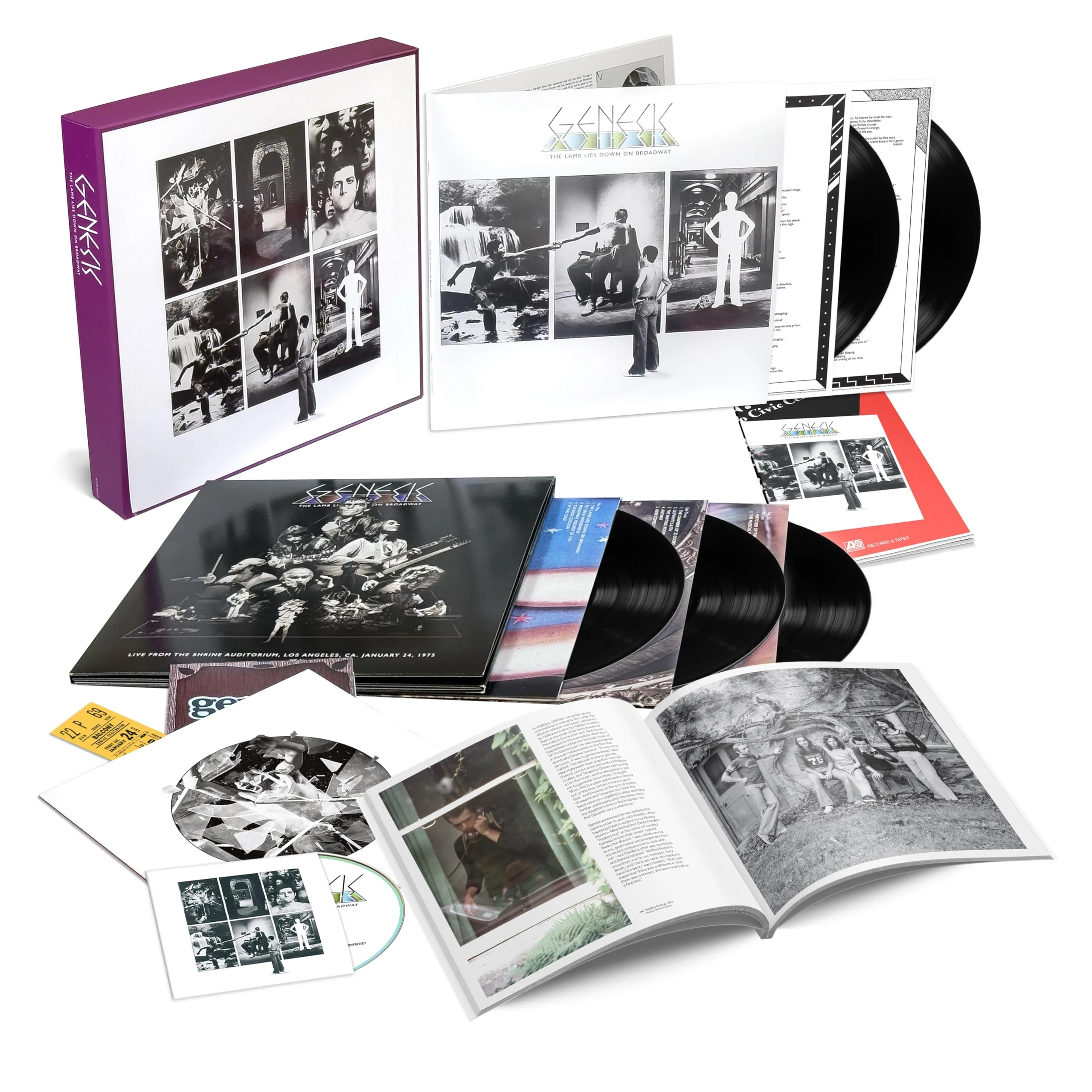 The Lamb Lies Down on Broadway (50th Anniversary 5LP + Blu-ray Super Deluxe Edition) [VINYL]
