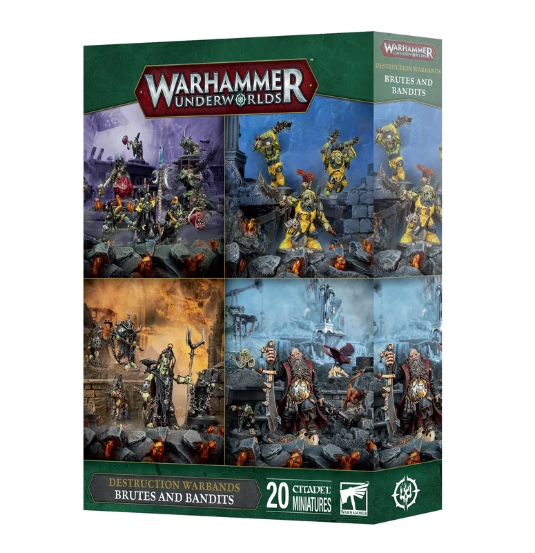 Games Workshop - Warhammer Underworlds: Brutes and Bandits (4 Warband Pack)