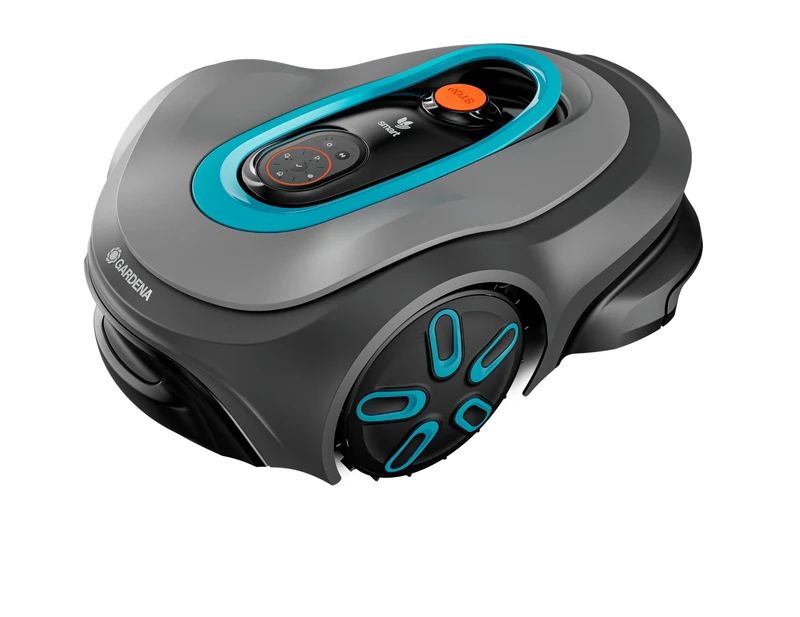 Gardena Smart SILENO max 800 m² Robotic Lawnmower, for lawns up to 800 m², LONA Intelligence, Trim-to-Edge, DuoConnect, Quiet Operation, Intelligent Mower with app Control, UK Plug (19901-28)