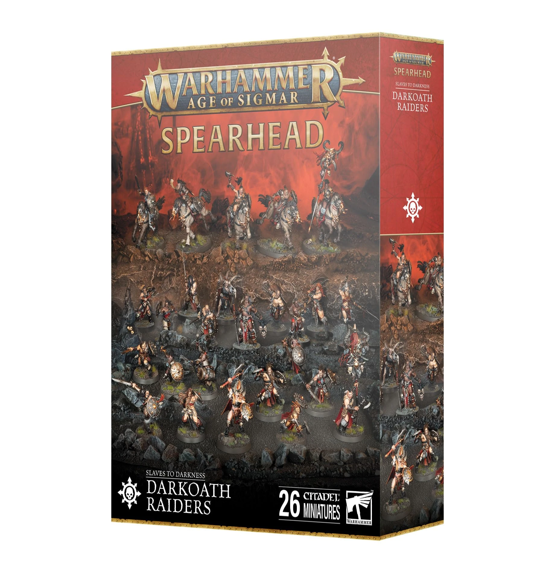 Games Workshop - Warhammer - Age of Sigmar - Spearhead: Slaves to Darkness - Darkoath Raiders (Plastic model)