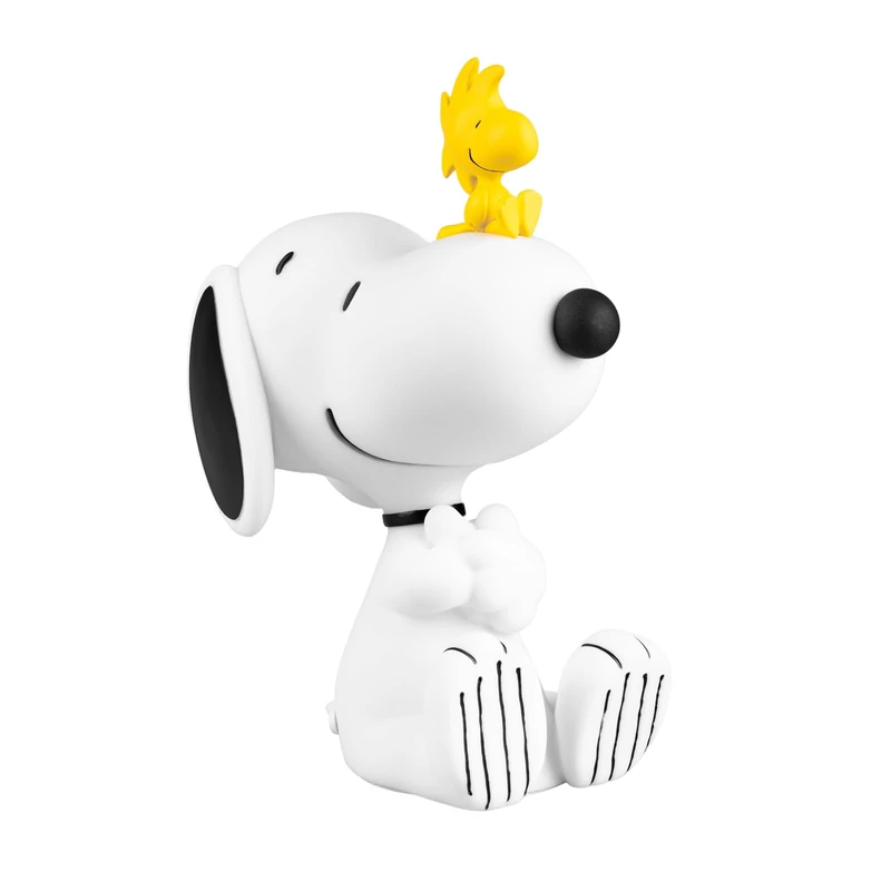 Grupo Erik Bedside Kids Lamp - Snoopy Gifts for Dog Lovers | Portable Night Light Kids - Batteries or USB Lamp, Cute Room Decor | Woodstock Peanuts Snoopy Merchandise