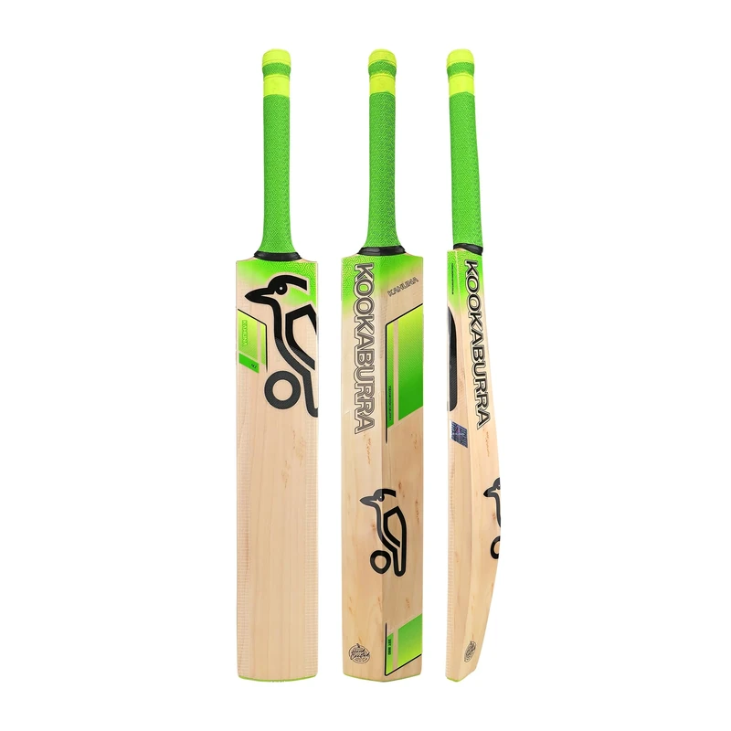 Kahuna 4.1 Cricket Bat, Long Blade, Lime