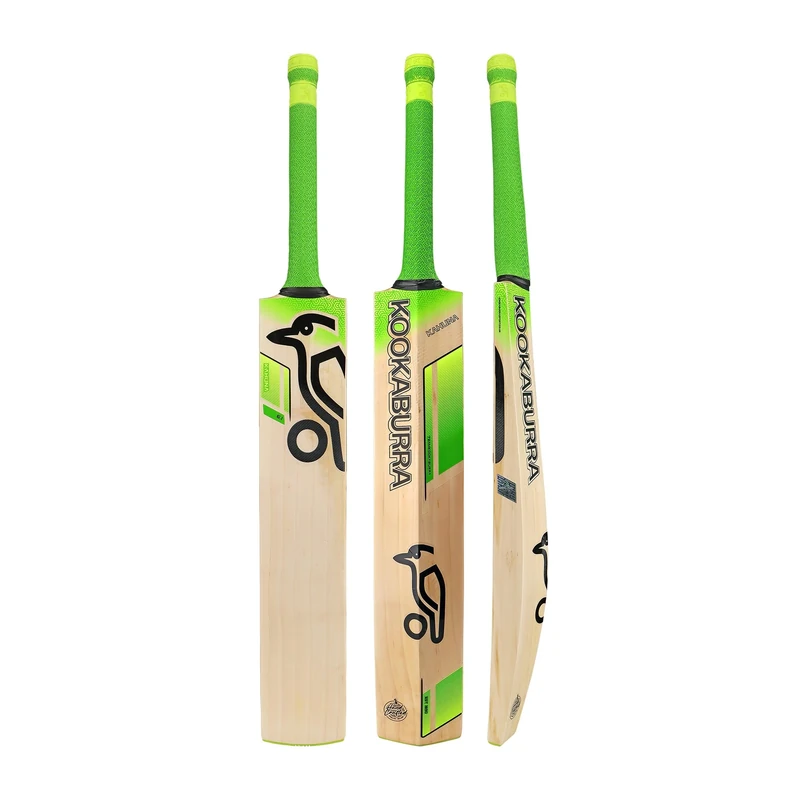 Kahuna 6.1 Cricket Bat, Short Handle, Lime