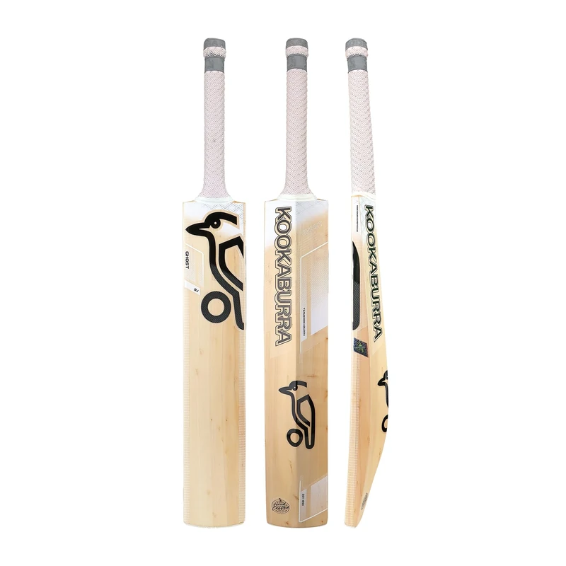 Kookaburra Ghost 3.1 Cricket Bat, Short Handle, White