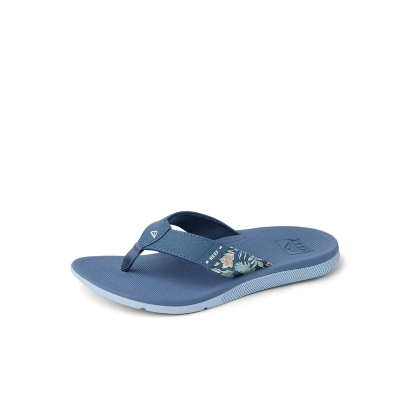 Reef Women's Santa Ana Flip Flops, Vintage Indigo, 5.5 UK