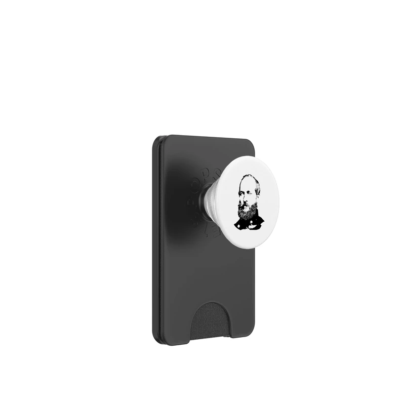 President James Abraham Garfield PopSockets PopWallet for MagSafe