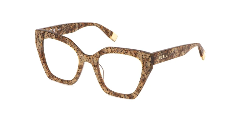 Furla Women's Vfu824 Sunglasses, Shiny Havana/Pearly, UK 24