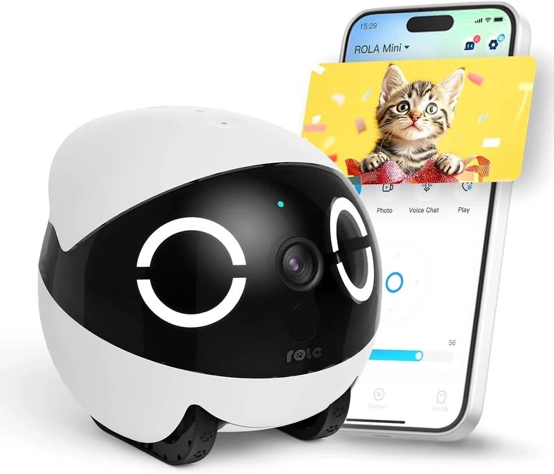 Enabot ROLA Mini Funny Pet Companion Robot - Image 1