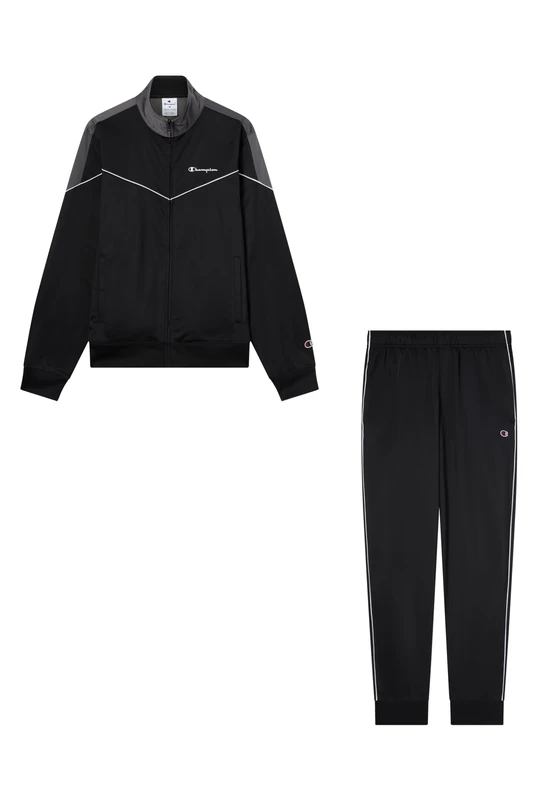 Champion Legacy Men, Tracksuit Large Logo, XXL, Black