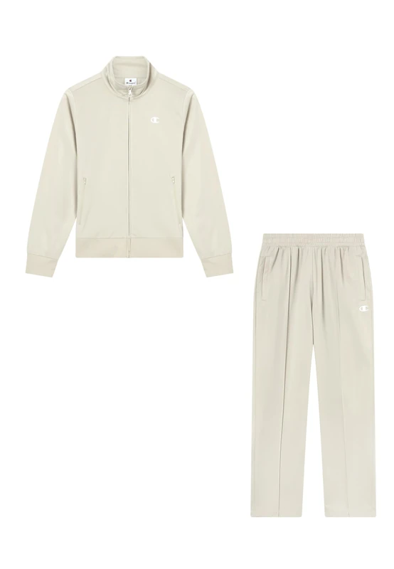 Champion Women's Fleece Full Zip Sweatsuit, soft and comfortable two-piece suit, full-zip sweater jacket with pockets, elastic waistband pants