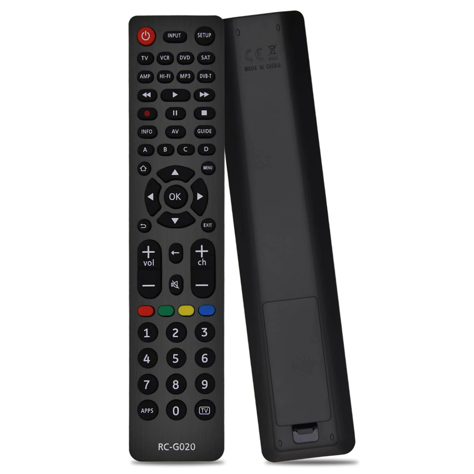 Universal TV Remote Control Replacement for Samsung, Sharp, LG, Sony, Panasonic, Hisense, JVC, TCL, Hitachi, Insignia, Magnavox, Haier and More Brand, Universal Remote Fit for 8-Devices