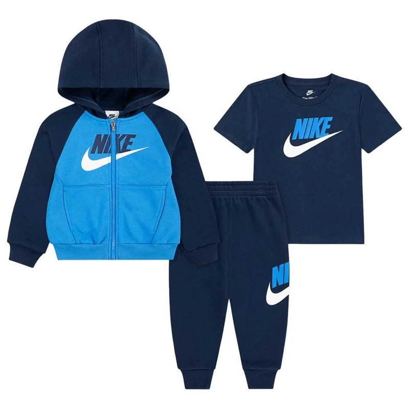 NIKE NKN Color Blocked HBR Jogger S Midnight Navy