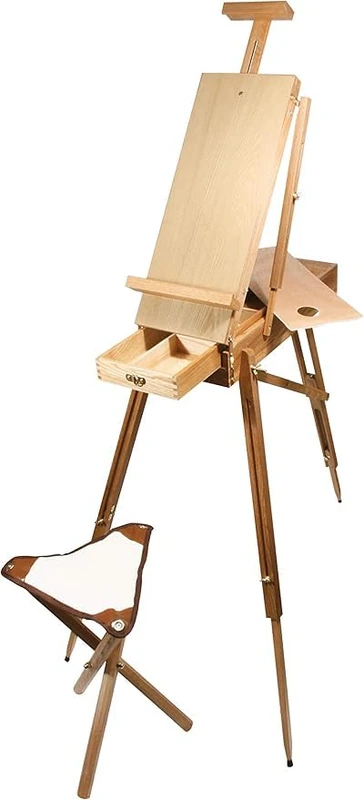 Daler-Rowney Artist's Field Easel, New Cornwall, for Professional & Beginner Artists & Students, Acid-Free
