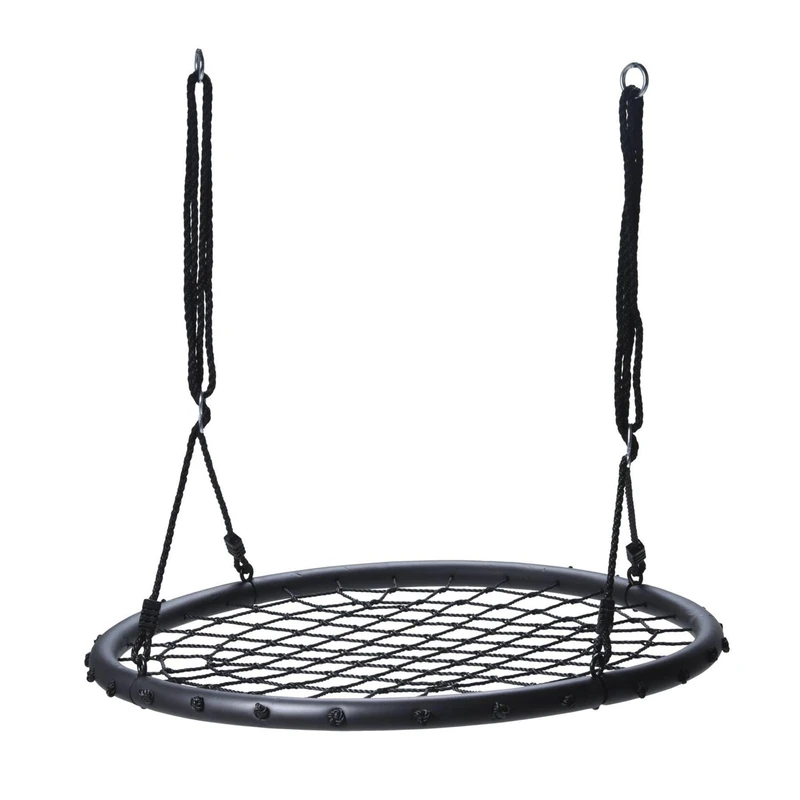 WELL HOME - Black Net Swing Ø100cm