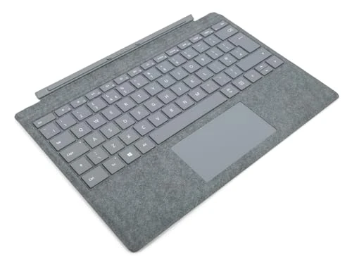 Microsoft Surface Pro UK ENGLISH Signature Type Cover 1725 Alcantara Ice Blue - FFP-00123 (Refurb)