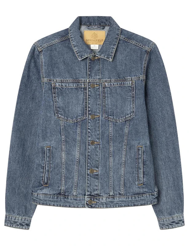 SPRINGFIELD Men's Coat Blue S