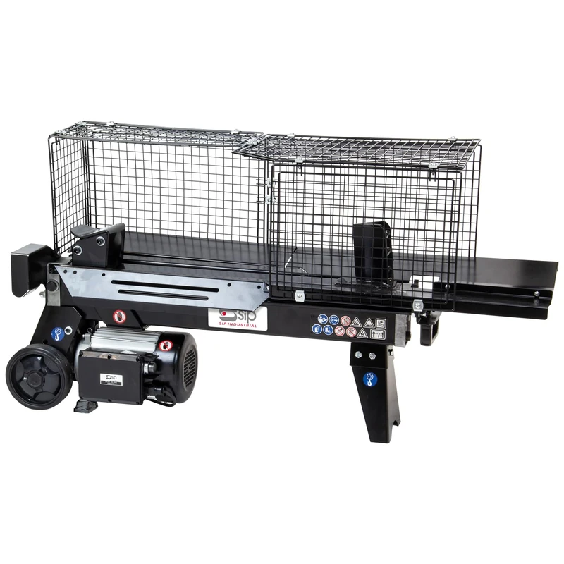 SIP Electric Log Splitter, Horizontal Wood Splitter, 5 Ton Splitting Force, 2.2kW / 3hp Motor, 520mm Log Length