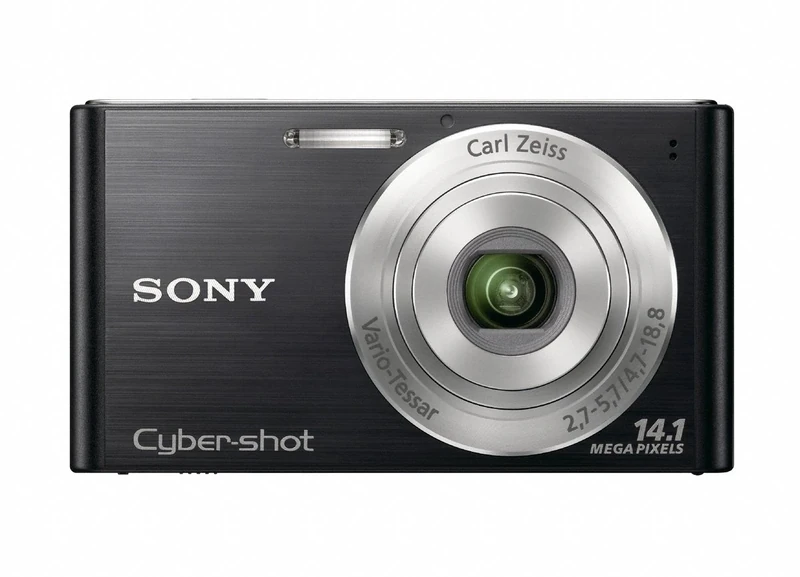 Sony DSCW320B Cyber-shot Digital Camera - Black (14.1 MP, 4x Optical Zoom) 2.7 inch LCD (Renewed)