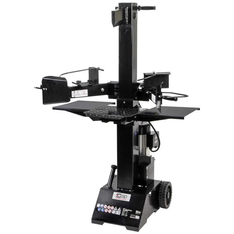 SIP Electric Log Splitter, Vertical Wood Splitter, 7 Ton Splitting Force, 3kW / 4hp Motor, 550mm Log Length