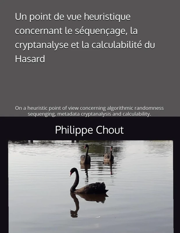 Un point de vue heuristique concernant le séquençage, la cryptanalyse et la calculabilité du Hasard: On a heuristic point of view concerning ... metadata cryptanalysis and calculability. - Image 1