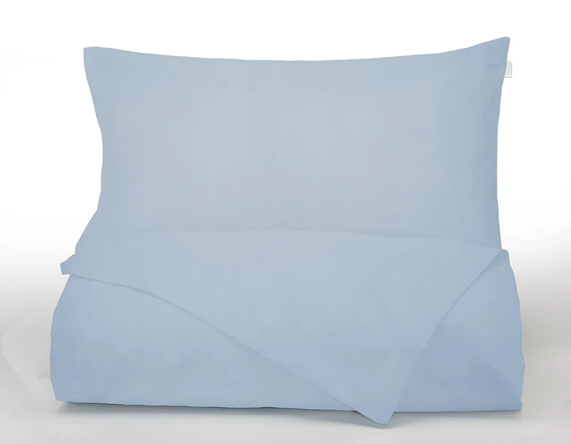 Bianca Plain Dyed Denim Duvet Cover Set 200 x 220 + 60 x 70 (2)