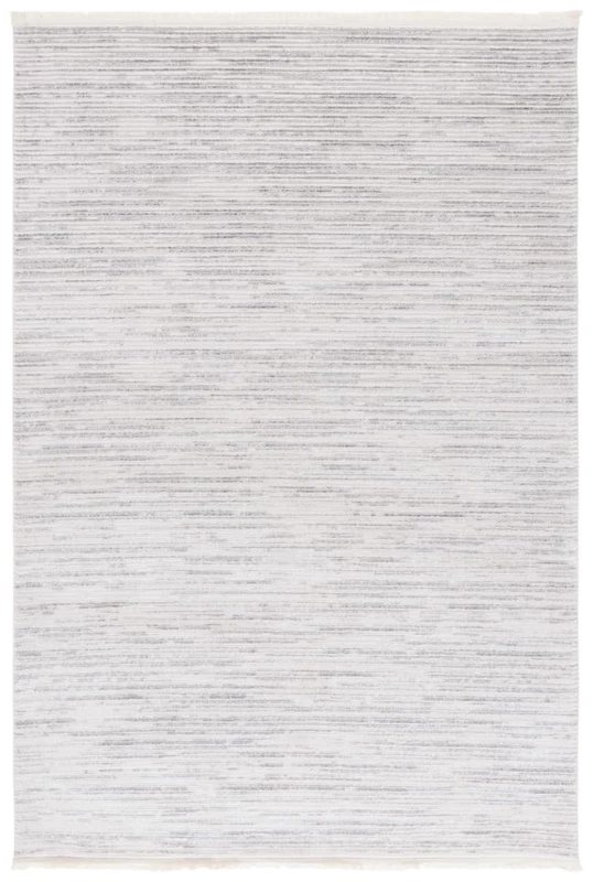 Safavieh Modern Rug for Living Room, Dining Room, Bedroom - Whisper Collection, Short Pile, in Ivory and Grey, 122 x 183 cm