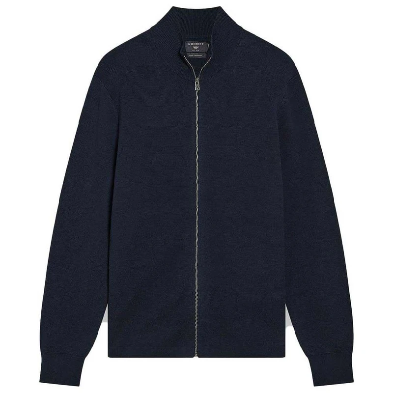 Dockers Men's Core Full Zip Sweater, Blazer Navy, XXL